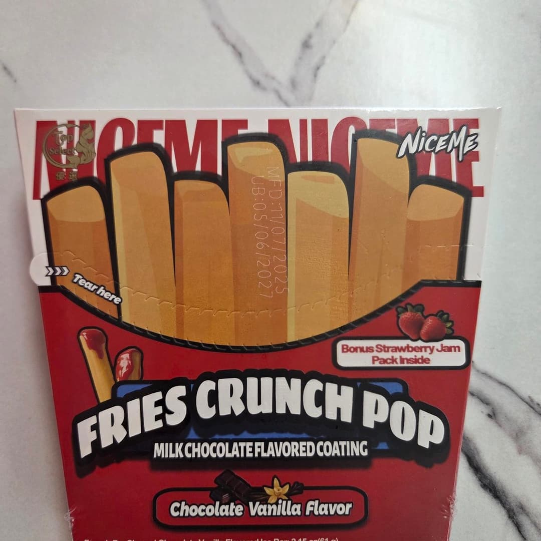 Fries Crunch Pop Ice Cream