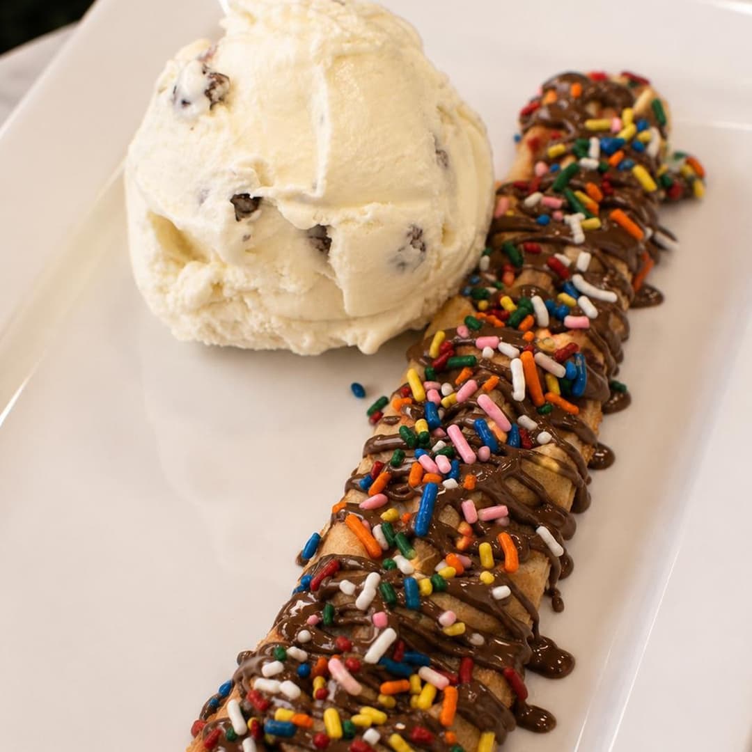Waffle Stick / Ice Cream Combo