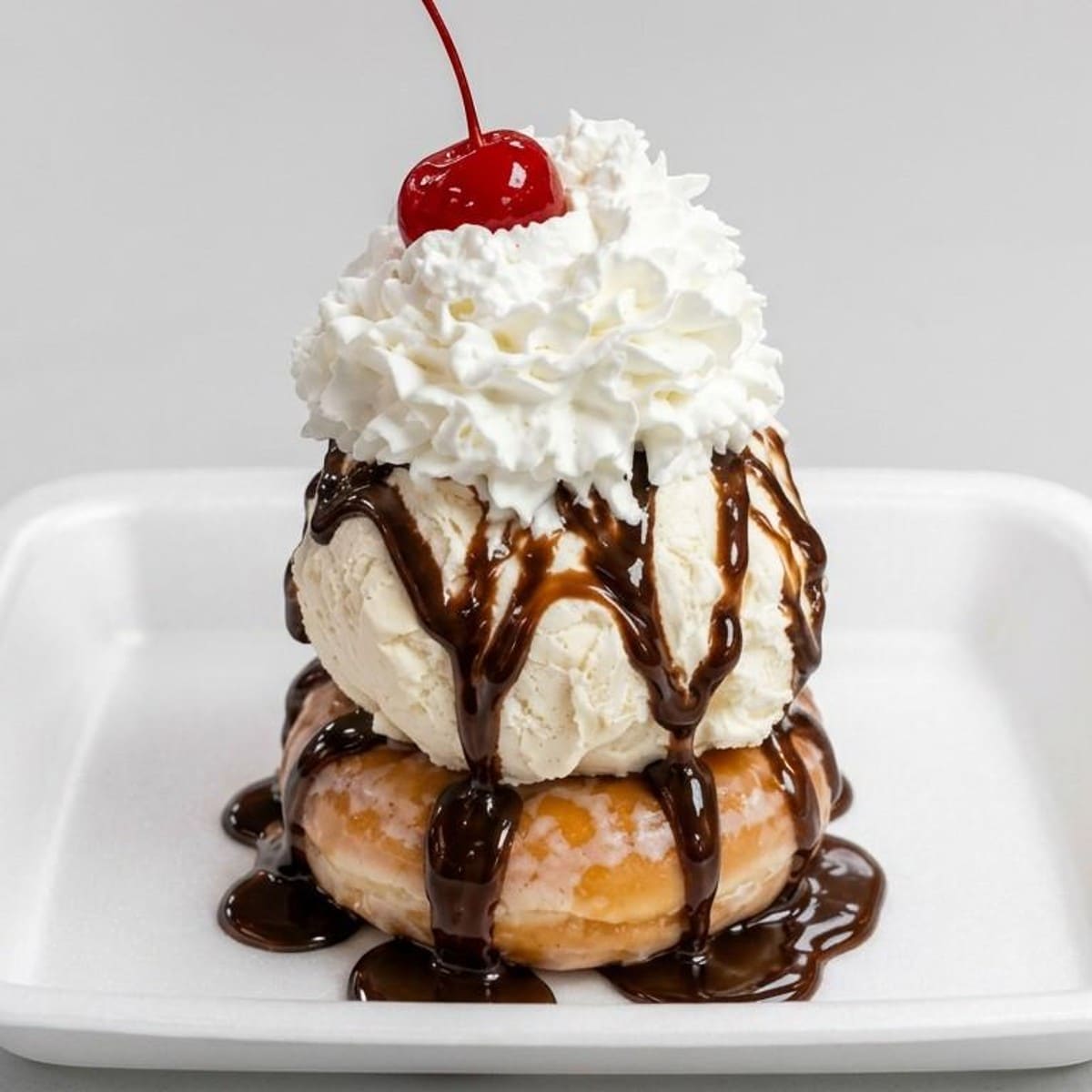 Doughnut Sundae