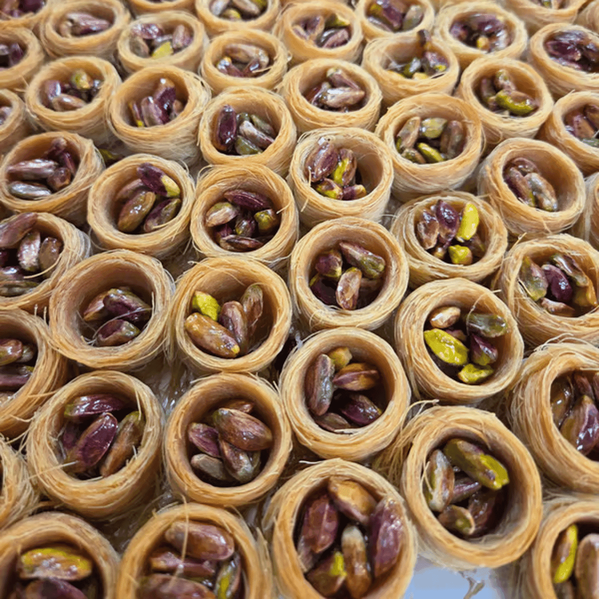 1/2 lb Birds Nest Pistachio Dessert