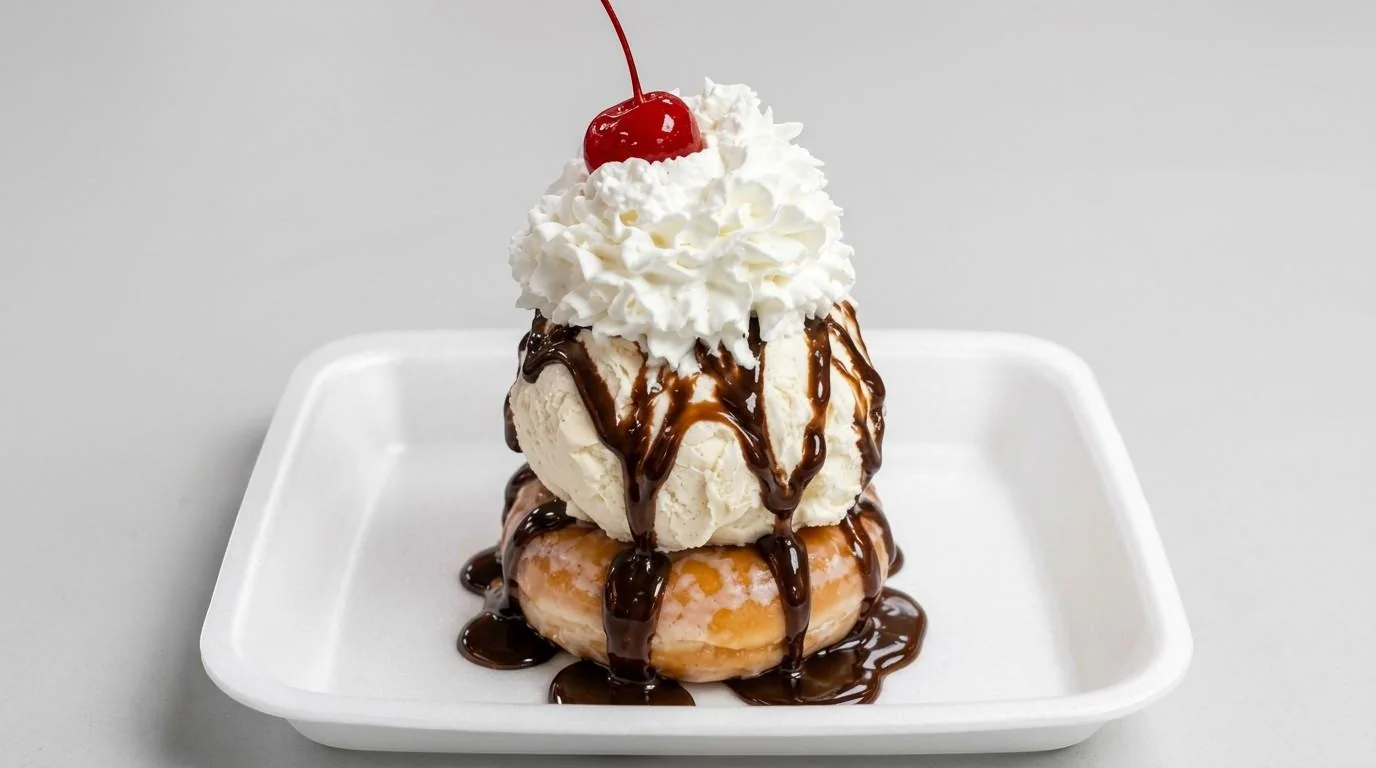 Doughnut Sundae