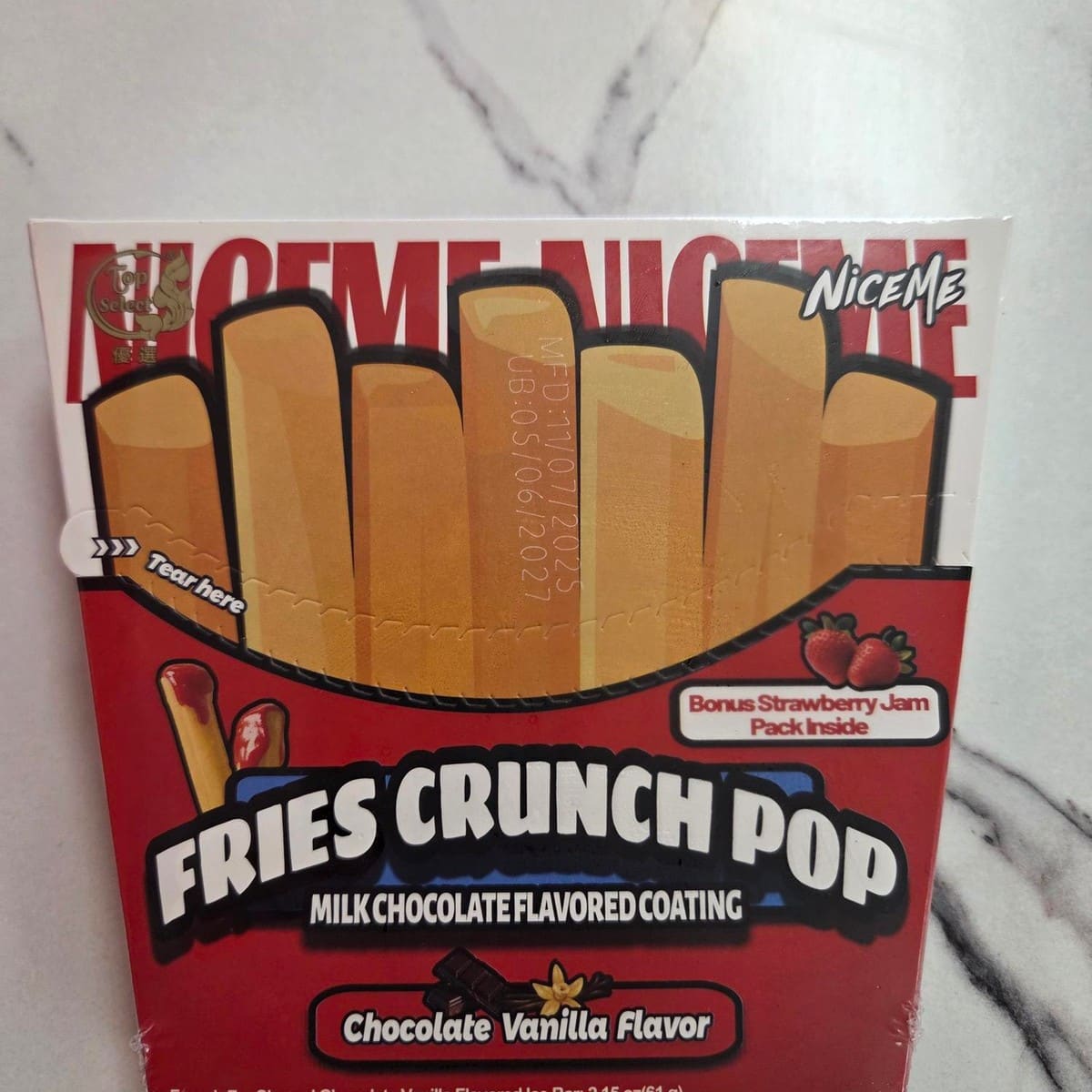 Fries Crunch Pop Ice Cream